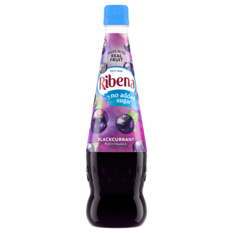 Ribena Blackcurrant Squash – No Added Sugar